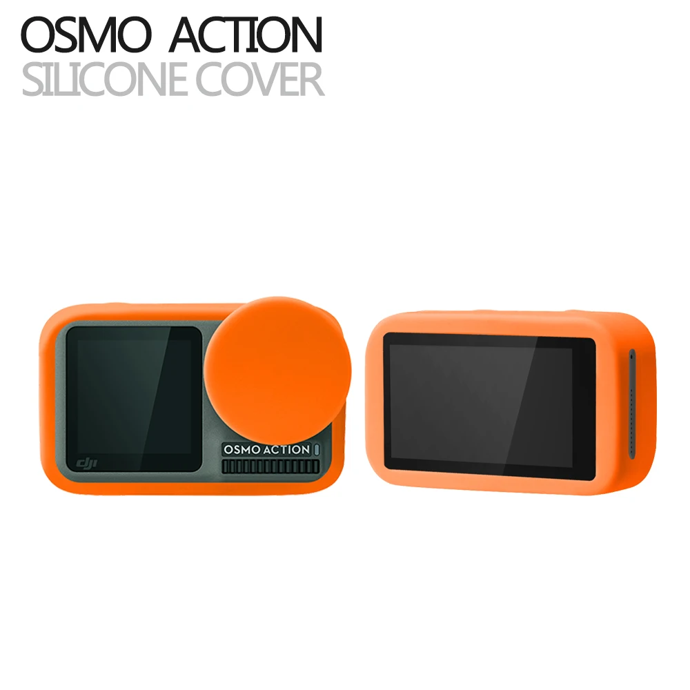DJI OSMO ACTION Camera Case Protective Silicone Case Skin +Lens Cap Cover for DJI Osmo Action Camera Accessories
DJI OSMO ACTION Camera Case Protective Silicone Case Skin +Lens Cap Cover for DJI Osmo Action Camera Accessories