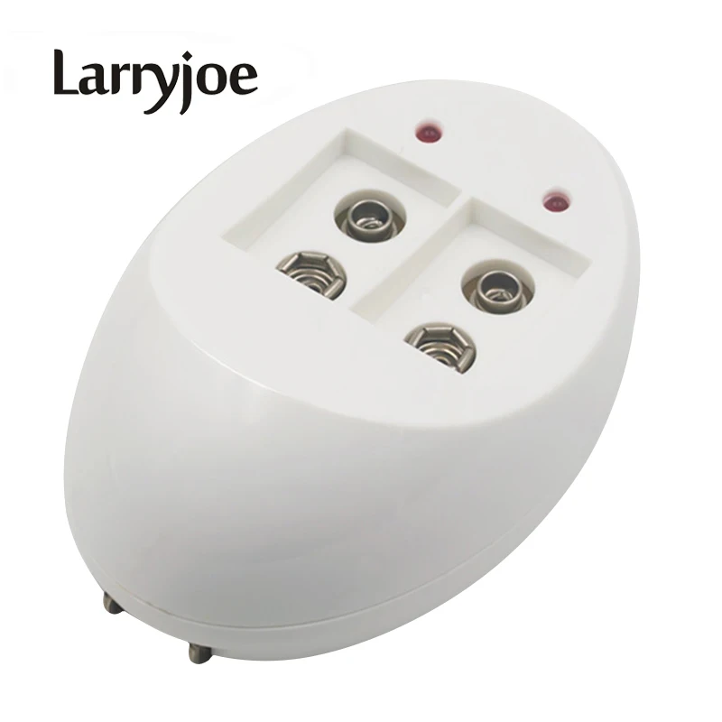 Larryjoe Mini Dual Toy Battery Charger for 6F22 9V Lithium Ni-MH Ni-CD Battery EU/US Plug Portable Charger
Larryjoe Mini Dual Toy Battery Charger for 6F22 9V Lithium Ni-MH Ni-CD Battery EU/US Plug Portable Charger