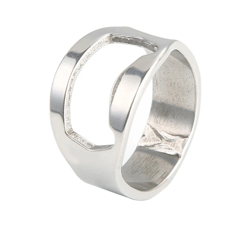 1PC Cool Finger Ring Beer Opener Stainless Steel Handsome Soda Water Drinks Bottle Opener Portable Men's Gift Creative Bar Tools
1PC Cool Finger Ring Beer Opener Stainless Steel Handsome Soda Water Drinks Bottle Opener Portable Men's Gift Creative Bar Tools