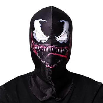 Movie Venom Spiderman Mask Cosplay Black Spider-Man Edward Brock Dark Superhero Venom Headgear Party Masque Costume Props
Movie Venom Spiderman Mask Cosplay Black Spider-Man Edward Brock Dark Superhero Venom Headgear Party Masque Costume Props