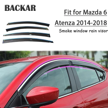 Backar 4pcs Auto Car Windows Rain Wind Sun Shield Deflector Visor Trim For Mazda 6 Atenza 2014 2015 2016 2017 2018 Accessories
Backar 4pcs Auto Car Windows Rain Wind Sun Shield Deflector Visor Trim For Mazda 6 Atenza 2014 2015 2016 2017 2018 Accessories