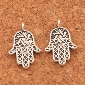 Hamsa Hand Fatima Religious Spacer Charm Beads 16.1x10.3mm 500PCS zinc alloy Pendants Alloy Handmade Jewelry DIY L376
Hamsa Hand Fatima Religious Spacer Charm Beads 16.1x10.3mm 500PCS zinc alloy Pendants Alloy Handmade Jewelry DIY L376