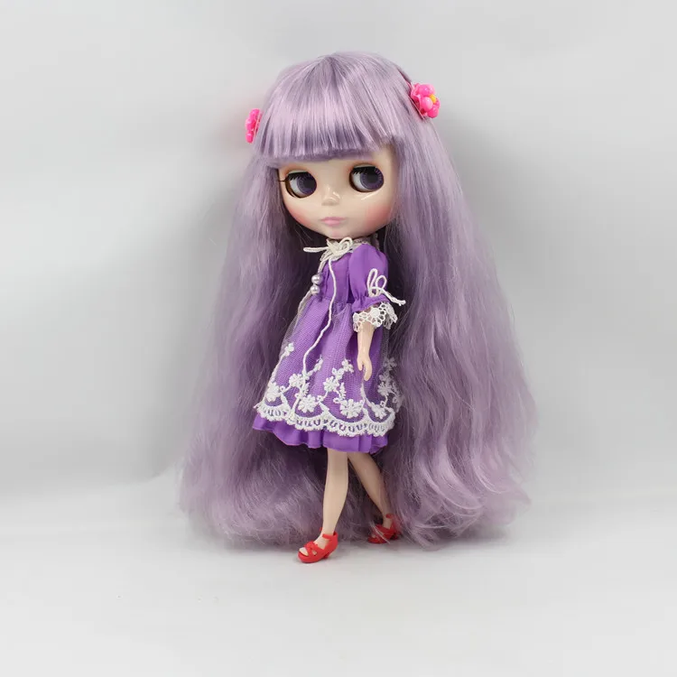 DayTakar Blyth cloth doll Mint purple bangs long hair cloth suitable for modified baby shower gifts 
DayTakar Blyth cloth doll Mint purple bangs long hair cloth suitable for modified baby shower gifts