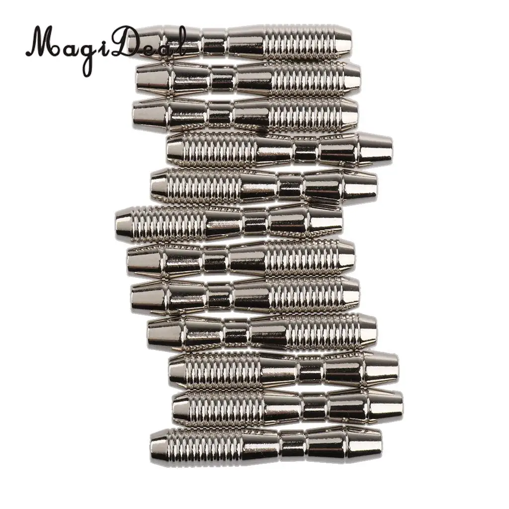 MagiDeal 12 Pieces 16g Dart Replacement Barrels for Soft Tip Dart and Steel Tip Dart