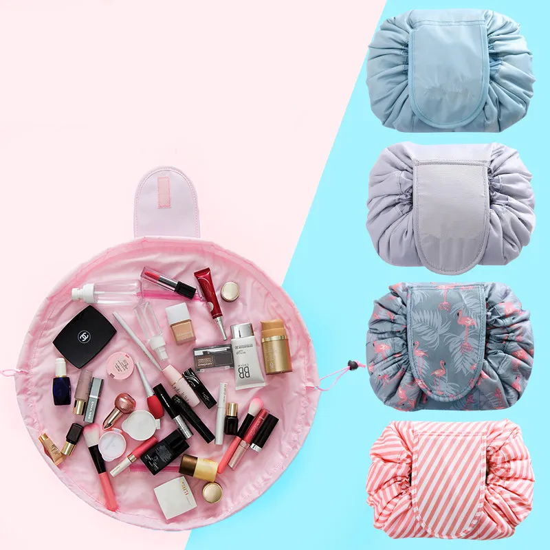 Women Cosmetic Bag Fashion Drawstring Travel Makeup Bag Organizer Make Up Case Storage Pouch Toiletry Beauty Kit Box Wash Bag
Women Cosmetic Bag Fashion Drawstring Travel Makeup Bag Organizer Make Up Case Storage Pouch Toiletry Beauty Kit Box Wash Bag