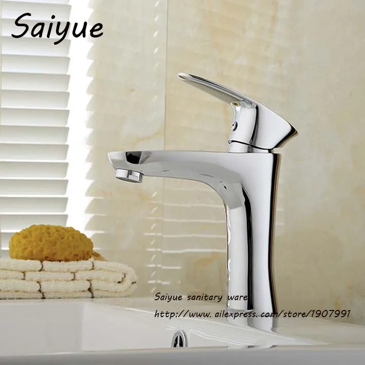 Simple Chrome Plating Single Handle Faucet Hot & Cold Mixer Brathroom Water Tap Deck Mounted Round Base Basin Faucets
Simple Chrome Plating Single Handle Faucet Hot & Cold Mixer Brathroom Water Tap Deck Mounted Round Base Basin Faucets