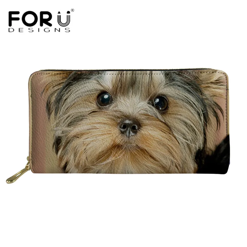 FORUDESIGNS Yorkshire Terrier 3D Printing Waterproof Wallet Casual Women Long Leather Purses Travel Organizer Card Holder Cases
FORUDESIGNS Yorkshire Terrier 3D Printing Waterproof Wallet Casual Women Long Leather Purses Travel Organizer Card Holder Cases