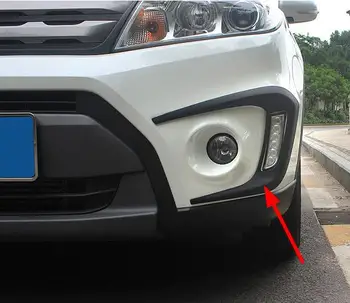 ABS Plastics Front Fog Light Decorative Sticker Cover Case Sticker For Suzuki Vitara 2015 2016 2017 2018
ABS Plastics Front Fog Light Decorative Sticker Cover Case Sticker For Suzuki Vitara 2015 2016 2017 2018