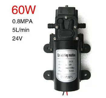 0142YA-24-60 24V DC 60W high pressure micro water pump,electric diaphragm pump,staight pipe to connect,car washing pump,6L/min
0142YA-24-60 24V DC 60W high pressure micro water pump,electric diaphragm pump,staight pipe to connect,car washing pump,6L/min