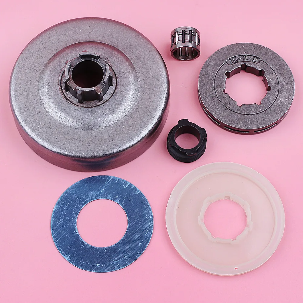 Clutch Drum 3/8 10 Tooth Sprocket Rim For Husqvarna 66 266 268 272 Dust Protection Shield Washer Worm Gear Chainsaw Replace Part
Clutch Drum 3/8 10 Tooth Sprocket Rim For Husqvarna 66 266 268 272 Dust Protection Shield Washer Worm Gear Chainsaw Replace Part