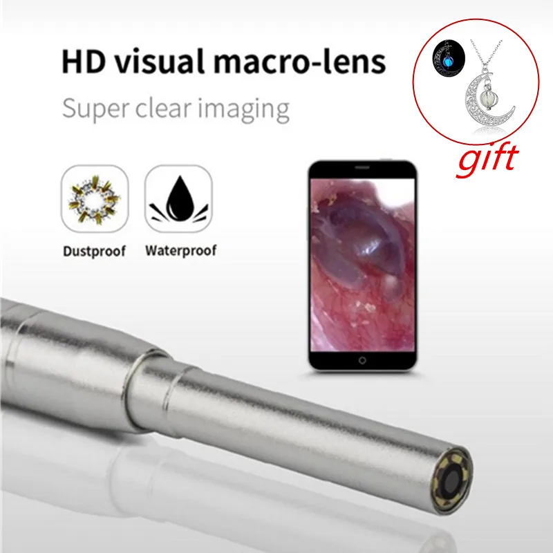 2-in-1 USB Endoscope Camera HD 1080P Waterproof IP67 Mini Endoscope Camera 5.5 / 4.5 / 3.9MM Probe for phone PC Endoscope
2-in-1 USB Endoscope Camera HD 1080P Waterproof IP67 Mini Endoscope Camera 5.5 / 4.5 / 3.9MM Probe for phone PC Endoscope