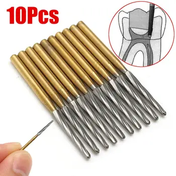 10 PCS Dental Titanium Tungsten Steel Burs Endodontic Drill For High Speed Handpiece Bit FG 25mm Oral Care Tool
10 PCS Dental Titanium Tungsten Steel Burs Endodontic Drill For High Speed Handpiece Bit FG 25mm Oral Care Tool