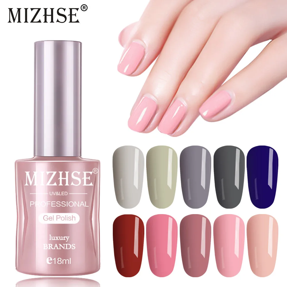 MIZHSE 18ml UV Gel Nail Polish Varnish Soak Off UV LED Gel Nail Polish Base Coat Top Color Gel Polish Gel Lak Polishes Nails
MIZHSE 18ml UV Gel Nail Polish Varnish Soak Off UV LED Gel Nail Polish Base Coat Top Color Gel Polish Gel Lak Polishes Nails