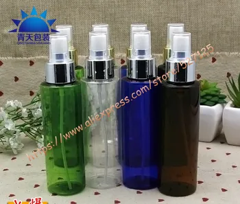 100ml clear/blue/brown/green PET bottle with silver/gold ring+plastic top sprayer.mist bottle.travel refillable perfume bottle
100ml clear/blue/brown/green PET bottle with silver/gold ring+plastic top sprayer.mist bottle.travel refillable perfume bottle
