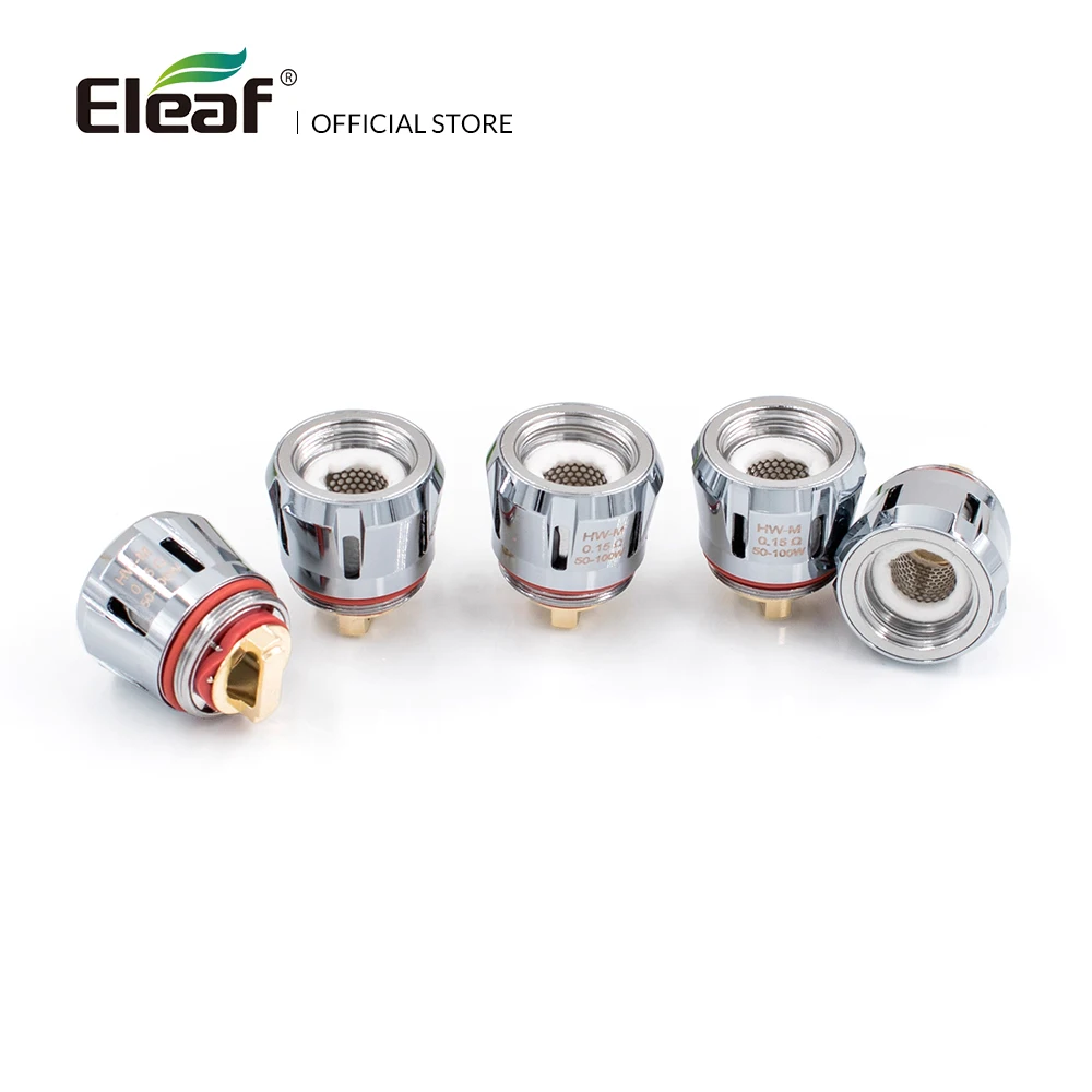 Original Eleaf HW Coil head 0.15ohm HW-M/0.2ohm HW-N Coil For Ello Series tank/iJust 3/iStick Pico S Electronic Cigarette Vape
Original Eleaf HW Coil head 0.15ohm HW-M/0.2ohm HW-N Coil For Ello Series tank/iJust 3/iStick Pico S Electronic Cigarette Vape