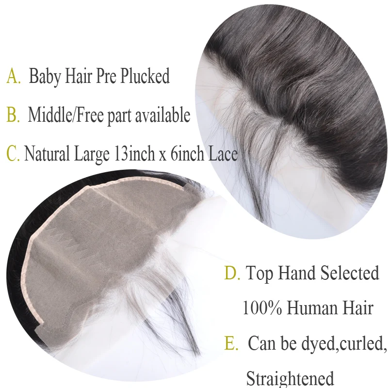 13X6 frontal