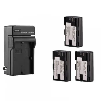 3pcs LP E6 LPE6 LP-E6 E6N 2600mAh Battery + Charger For Canon EOS 5DS R 5D Mark II 5D Mark III 6D 7D 80D EOS 5DS R Camera set
3pcs LP E6 LPE6 LP-E6 E6N 2600mAh Battery + Charger For Canon EOS 5DS R 5D Mark II 5D Mark III 6D 7D 80D EOS 5DS R Camera set
