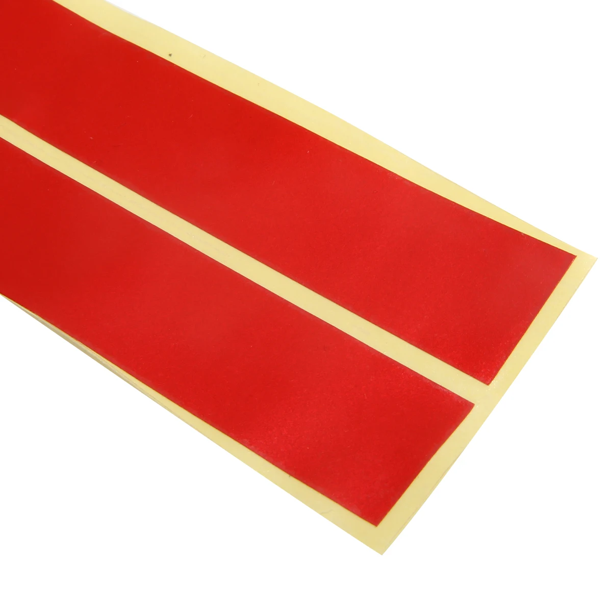 Car DIY Decoration 2pcs Red Side Mirror Stripes Vinyl Decal Stickers 30.5*2CM for Mercedes Benz W204 W212 W117 W176