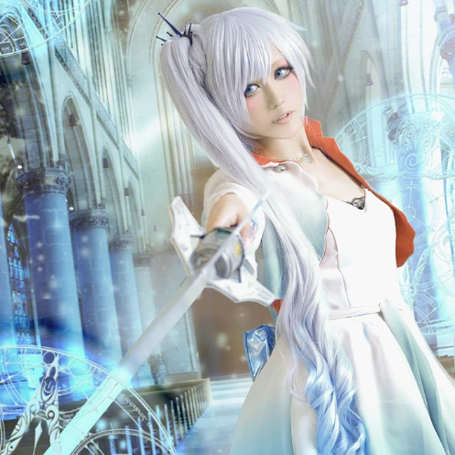 Biamoxer RWBY White Trailer Weiss Schnee Cosplay Wigs Long Ombre Wavy Heat Resistant Cosplay Costume Ponytail Wig
Biamoxer RWBY White Trailer Weiss Schnee Cosplay Wigs Long Ombre Wavy Heat Resistant Cosplay Costume Ponytail Wig