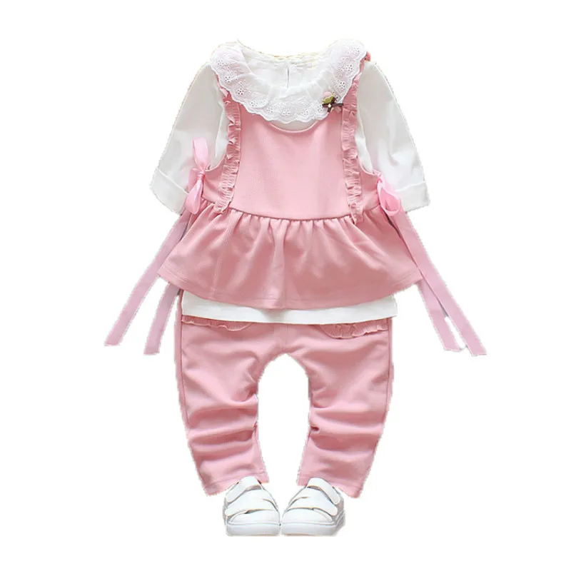 2019 Spring Autumn Girls Clothes Vest Full Sleeve T-shirt Three-piece Cotton Children Clothing Kids Sets Toddler Tracksuits Suit
2019 Spring Autumn Girls Clothes Vest Full Sleeve T-shirt Three-piece Cotton Children Clothing Kids Sets Toddler Tracksuits Suit