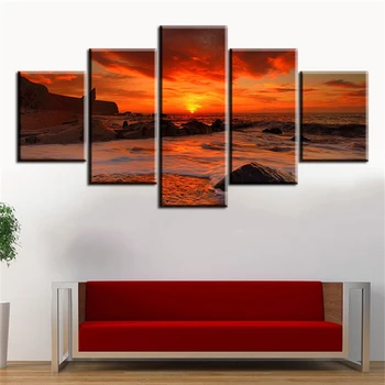 5 pcs one amazing-fiery-sunset FRAME Oil Painting Canvas Prints Wall Art Pictures For Living Room Decorations
5 pcs one amazing-fiery-sunset FRAME Oil Painting Canvas Prints Wall Art Pictures For Living Room Decorations
