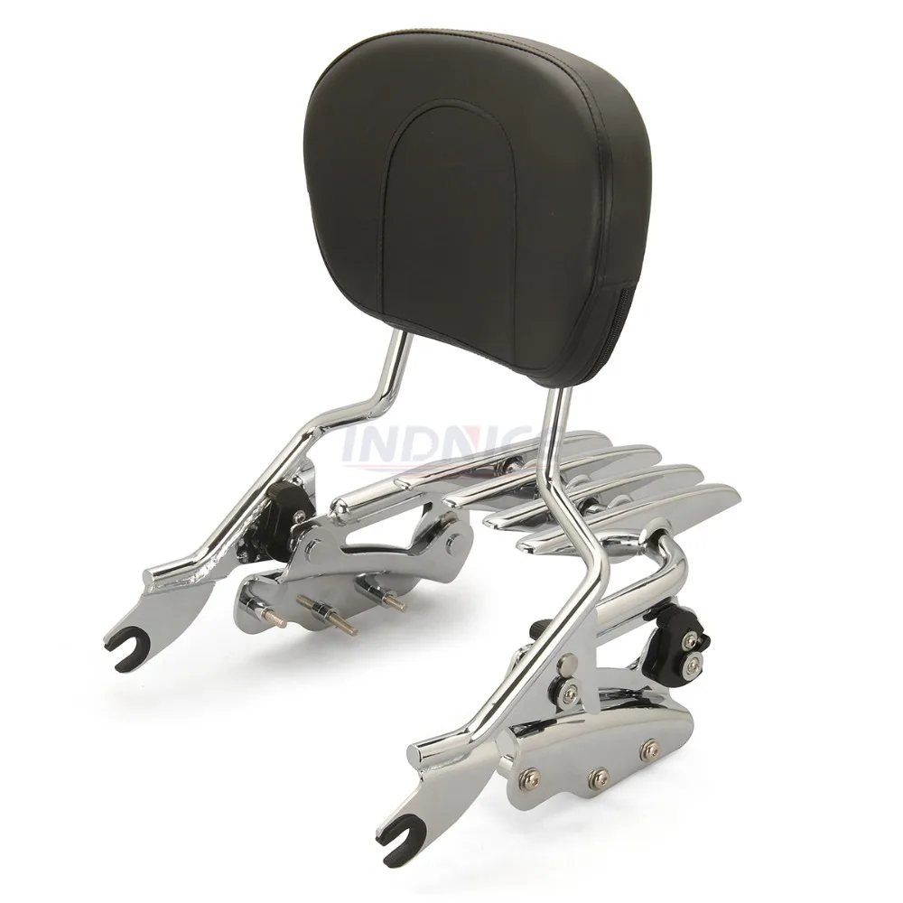 chromed Sissybar Backrest + Docking hardware kit +Luggage rack For harley Touring Street Glide flhx roadking ultra CVO 2009-2013
chromed Sissybar Backrest + Docking hardware kit +Luggage rack For harley Touring Street Glide flhx roadking ultra CVO 2009-2013