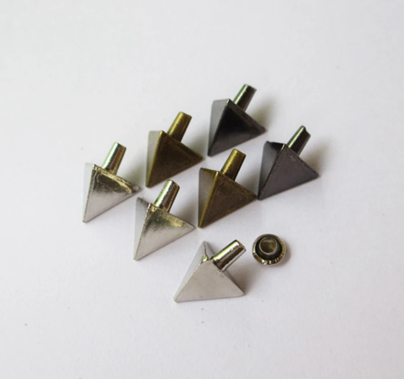 9mm pyramid arrow rivet studs with screws for bag, hat, shoe,leather chocker diy craft accessory
9mm pyramid arrow rivet studs with screws for bag, hat, shoe,leather chocker diy craft accessory