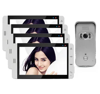 XinSiLu 7" Touch Screen Two-way Audio Intercom Video Door Phone Door Bell W/T Taking Photos/Recording function(optiional) 1V4
XinSiLu 7" Touch Screen Two-way Audio Intercom Video Door Phone Door Bell W/T Taking Photos/Recording function(optiional) 1V4