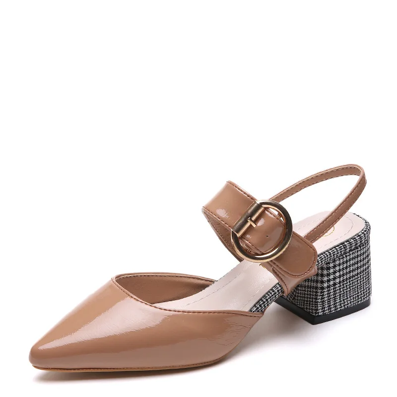 New Spring Summer Women Sandals Pointed Toe Spike Heels Ladies Leisure Slides Women Fashion Brand Party Shoes Zapatos Mujer
New Spring Summer Women Sandals Pointed Toe Spike Heels Ladies Leisure Slides Women Fashion Brand Party Shoes Zapatos Mujer
