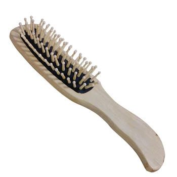 Hot New Natural Bamboo Paddle Cushion Massage Hair Brush Ball-Tipped Wooden Comb HY99 NO07
Hot New Natural Bamboo Paddle Cushion Massage Hair Brush Ball-Tipped Wooden Comb HY99 NO07
