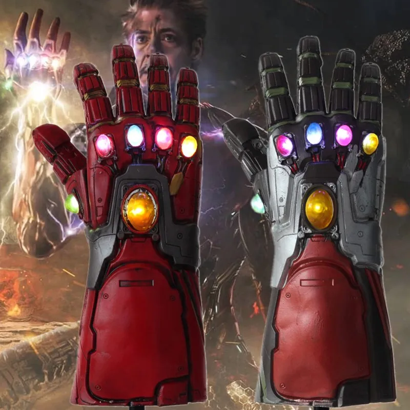 LED Light Avengers Endgame Superhero Iron Man Tony Stark Infinity Stone Cosplay Gloves Arm Armor Hand Gauntlet New Latex Type
LED Light Avengers Endgame Superhero Iron Man Tony Stark Infinity Stone Cosplay Gloves Arm Armor Hand Gauntlet New Latex Type