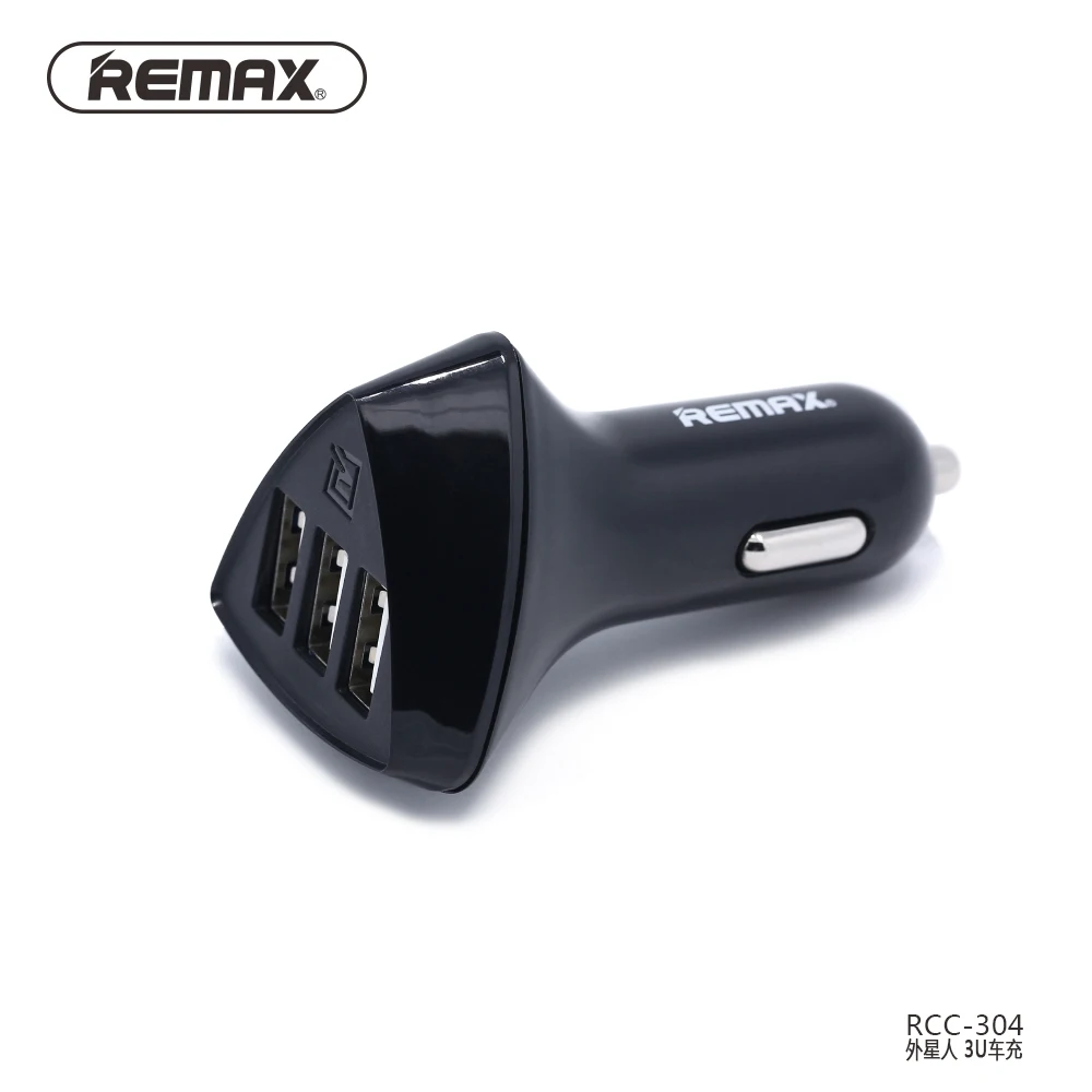 REMAX Car Charger 3 USB Output 2.4A Quick Charging Mobile Phone Travel Adapter Cigar Lighter DC 12-24V Car Phone Charger Black
REMAX Car Charger 3 USB Output 2.4A Quick Charging Mobile Phone Travel Adapter Cigar Lighter DC 12-24V Car Phone Charger Black