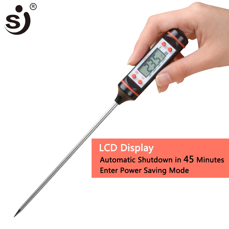 SJ Digital Kitchen Thermometer For Cooking Food BBQ Electronic Probe Meat Water Milk Meat Thermometer Kitchen Tools
SJ Digital Kitchen Thermometer For Cooking Food BBQ Electronic Probe Meat Water Milk Meat Thermometer Kitchen Tools