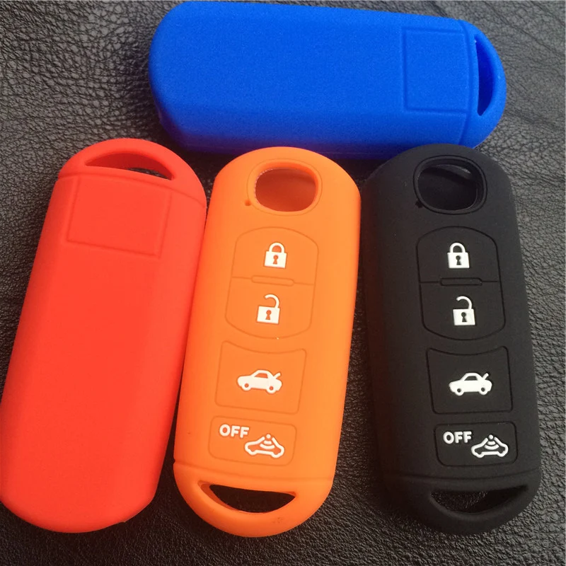 Silicone rubber car key Case Cover for Mazda 3 5 6 8 CX5 CX7 CX9 M6 GT 2016 Smart 4 button remote key shell case
Silicone rubber car key Case Cover for Mazda 3 5 6 8 CX5 CX7 CX9 M6 GT 2016 Smart 4 button remote key shell case