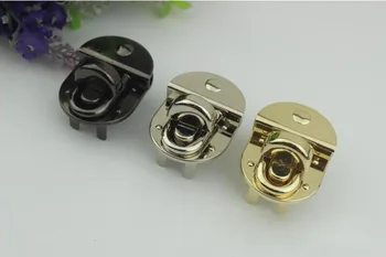 6pcs/lot Pale golden DIY high-grade lock packets twist lock bag lock mortise lock
6pcs/lot Pale golden DIY high-grade lock packets twist lock bag lock mortise lock