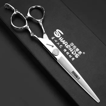 Hair Scissors Set 2 pcs Professional Thinning Scissors Hairdressing Barber Scissors Set 7" with Stainless Steel shear
Hair Scissors Set 2 pcs Professional Thinning Scissors Hairdressing Barber Scissors Set 7" with Stainless Steel shear