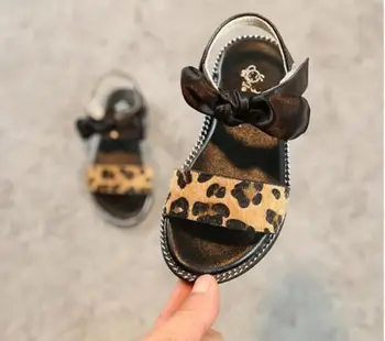 Summer Fashion Leopard Print Children Sandals Girls Summer Shoes Bowknot Flat Sandals Kids Girls Shoes
Summer Fashion Leopard Print Children Sandals Girls Summer Shoes Bowknot Flat Sandals Kids Girls Shoes