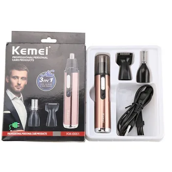 EU Plug 3 In 1 Electric Nose Trimmer 2 minutes Electric Device Cleaner Shaving and Hair Removal Tool
EU Plug 3 In 1 Electric Nose Trimmer 2 minutes Electric Device Cleaner Shaving and Hair Removal Tool