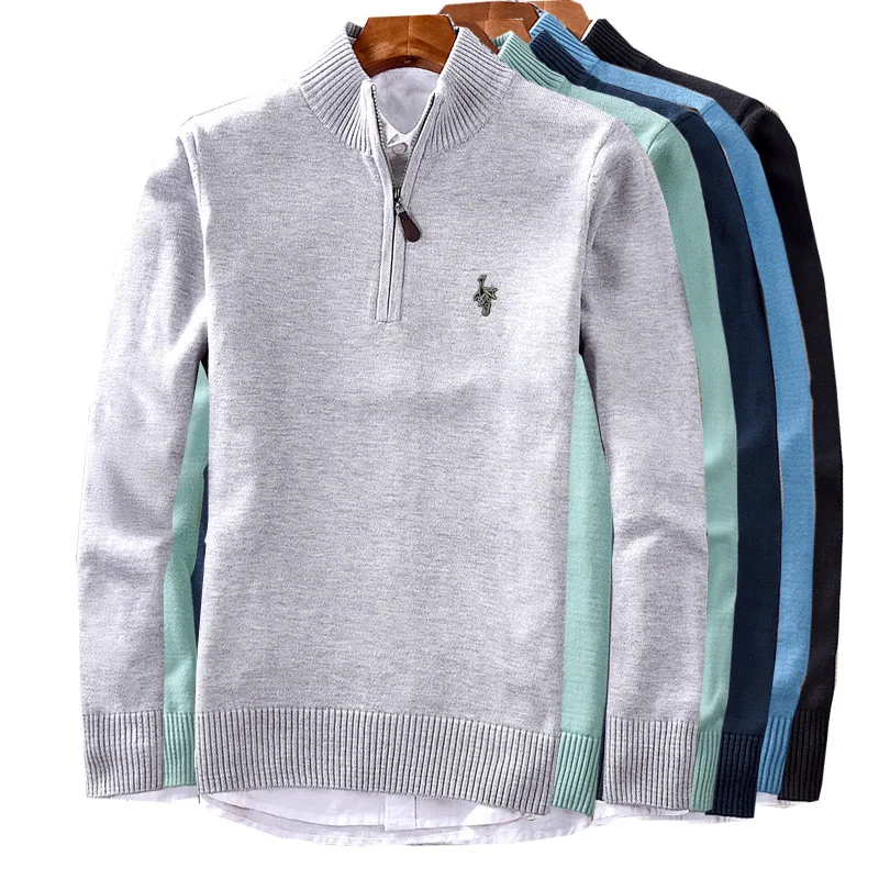 2019 Winter and Autumn New Men's Thick Sweaters Men's Slim Fit Cotton High Collar Coat Solid Sweater Jacket m-3xl
2019 Winter and Autumn New Men's Thick Sweaters Men's Slim Fit Cotton High Collar Coat Solid Sweater Jacket m-3xl