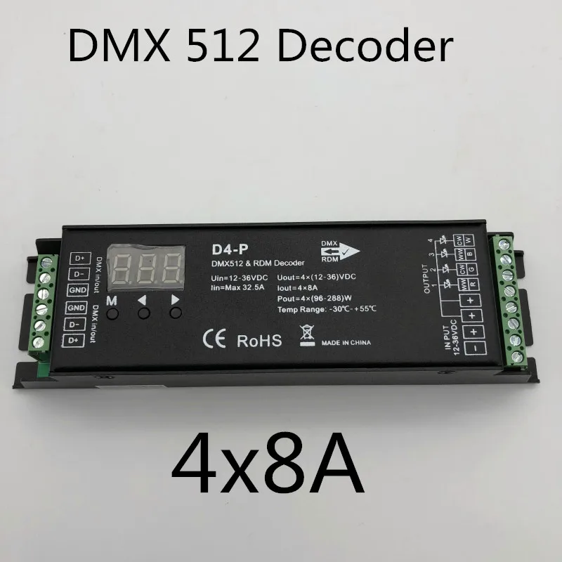 3pcs Constant Voltage DMX512 & RDM Decoder Input 12-36V 4x8ACH LED CCT/RGB/RGBW LED Strip light stridecoder DMX&RDM DecoderD4-P
3pcs Constant Voltage DMX512 & RDM Decoder Input 12-36V 4x8ACH LED CCT/RGB/RGBW LED Strip light stridecoder DMX&RDM DecoderD4-P
