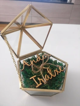 Customize Name Wedding Glass Ring Box Glass Ring Pillow Glass Jewelry Box Pentagon Geometric Copper Ring Holders
Customize Name Wedding Glass Ring Box Glass Ring Pillow Glass Jewelry Box Pentagon Geometric Copper Ring Holders