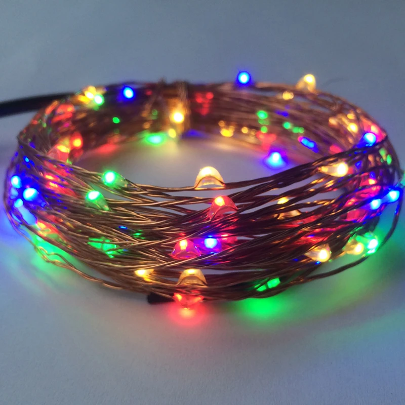 50M/165Ft 500 LEDs Copper Wire Led String Fairy Lights Outdoor Waterproof for Garden Wedding Halloween Christmas Decorations 17