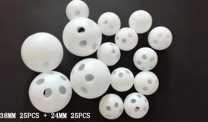50pcs Pet Baby Squeakers Rattle Ball Noise Maker Insert Dog Toy 24mm for 25pcs+38mm for 25pcs
50pcs Pet Baby Squeakers Rattle Ball Noise Maker Insert Dog Toy 24mm for 25pcs+38mm for 25pcs