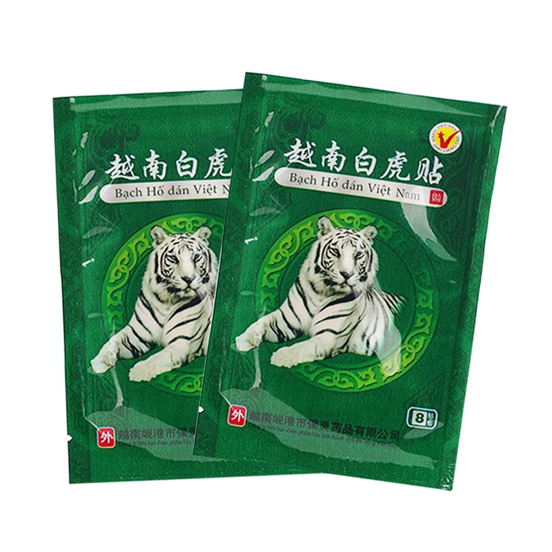 

16pcs/2bag Pain Relief Arthritis Capsicum Plaster Vietnam White Tiger Balm Patch Cream Body Neck Massager Meridians Stress A050