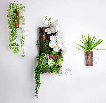 Simulation succulents combination package fake flowers wall murals vertical plant wall hangings Shichiku
Simulation succulents combination package fake flowers wall murals vertical plant wall hangings Shichiku