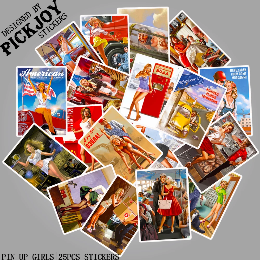 25PCS/Pack World War II Pin Up Girls Stickers For Bar Luggage Skateboard Phone Laptop Children Toy Stickers Decals
25PCS/Pack World War II Pin Up Girls Stickers For Bar Luggage Skateboard Phone Laptop Children Toy Stickers Decals