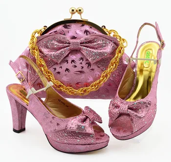 2020 Shoes and Bag Sets Pink Color Italian Shoes with Matching Bags High Quality Women Shoes and Bag To Match for Party
2020 Shoes and Bag Sets Pink Color Italian Shoes with Matching Bags High Quality Women Shoes and Bag To Match for Party