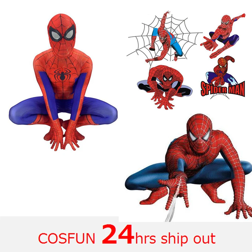 

Avengers peter parker spiderman homecoming spiderman PS4 spiderman zentai suit for Halloween cosplay costume for kid and adult