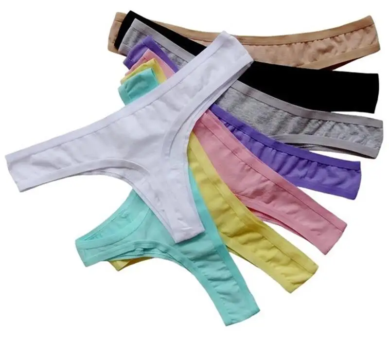 Women Lingerie Plus Size XL XXL Cotton Sexy Thong Underwear Women G-String Women's Panties Solid Candy Color String
Women Lingerie Plus Size XL XXL Cotton Sexy Thong Underwear Women G-String Women's Panties Solid Candy Color String