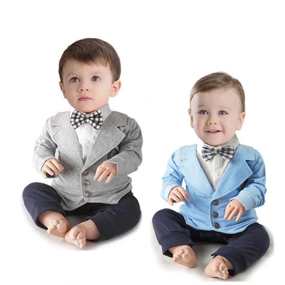 Children Wear Baby Onesies Fall Europe United States Long-Sleeved Gentleman Romper Clothes Clothing Baby Clothes Clearance
Children Wear Baby Onesies Fall Europe United States Long-Sleeved Gentleman Romper Clothes Clothing Baby Clothes Clearance